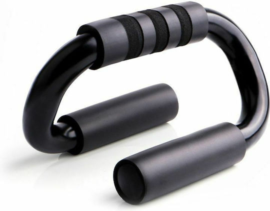 Zmart Imports Λαβές Push Ups Σετ 2τμχ Μαύρες