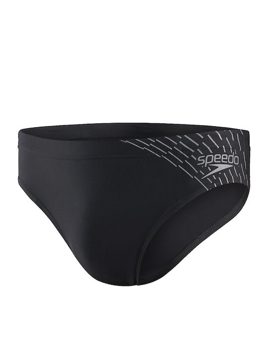 Medley Costum de Baie Bărbătesc Slip Negru