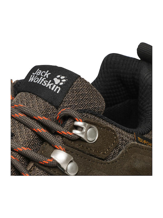 Jack Wolfskin Refugio Texapore Ανδρικά Ορειβατικά Παπούτσια Πράσινα