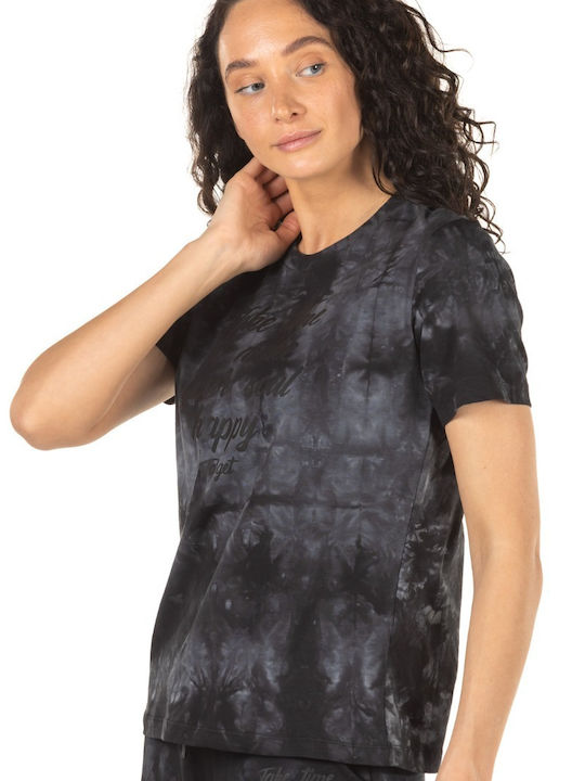 Γυναικείο Αθλητικό T-shirt Μαύρο