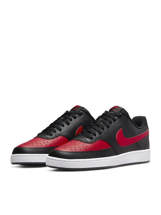 Court Vision Ανδρικά Sneakers Black / White / University Red