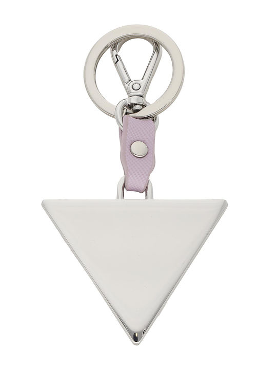 Guess Keychain Metallic Pink