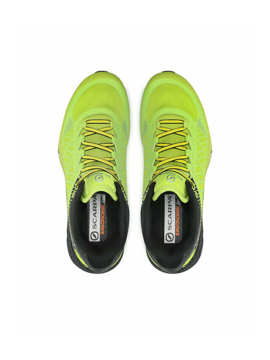 Spin Ultra Sport Shoes Trail Running Yellow