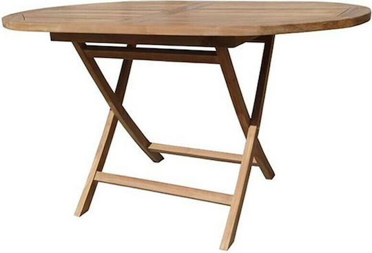 Bl 5045 G Foldable Garden & Terrace Table 140x80x75 Brown Bl 5045 G Foldable Garden & Terrace Table 140x80x75 Brown
