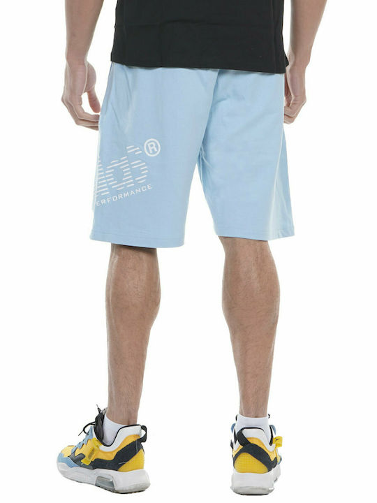 Body Action Sportliche Herrenshorts Light Blue