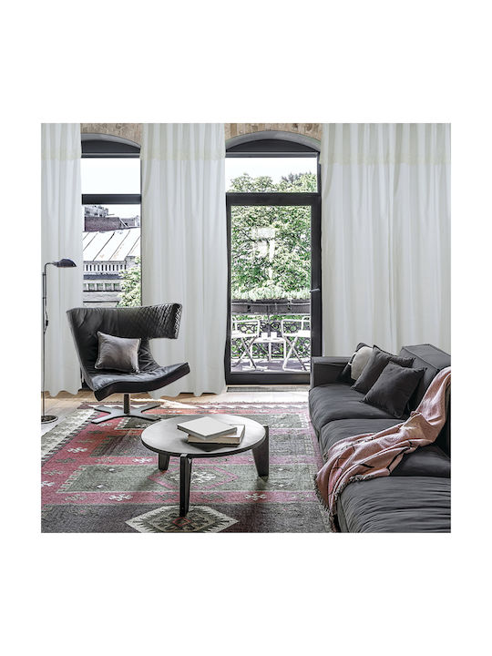 Das Home Пердета И Завеси С Презрамки 2143 Бяла 140x260см