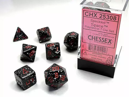 Chessex Call of Cthulhu Speckled Polyhedral Dice Space 7pcs 25308