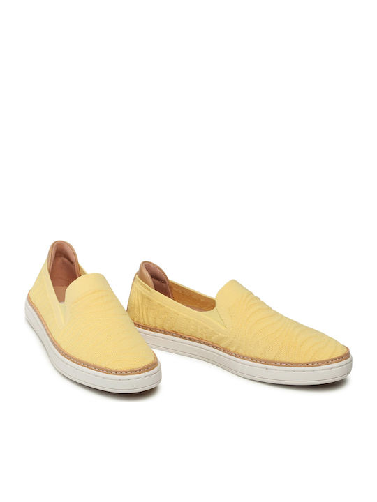 Sammy Γυναικεία Slip-On Κίτρινα