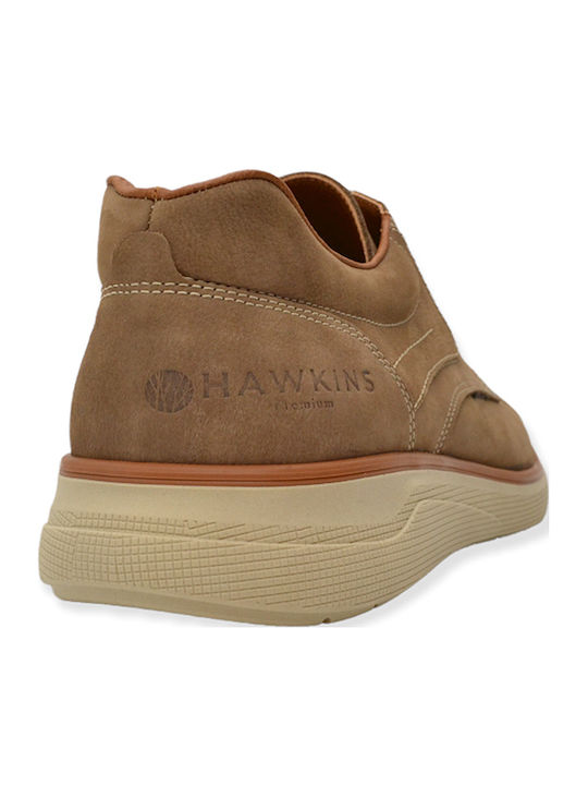 72224 Leder Herren Freizeitschuhe Beige