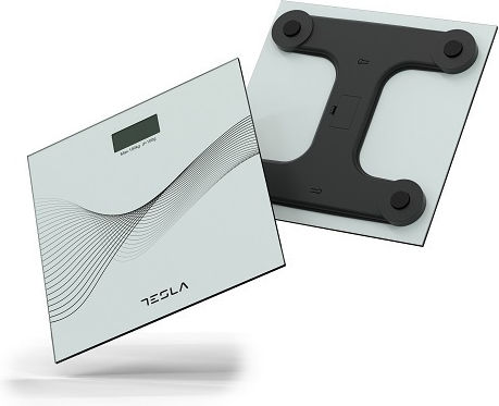 Tesla Digital Bathroom Scale White BS103W