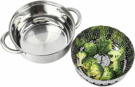Foldable Stainless Steel Steamer Basket 23.5cm