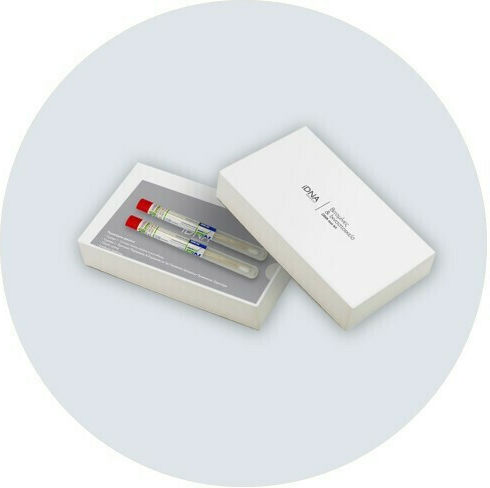 iDNA Genomics 3 in 1 1pcs DNA Test