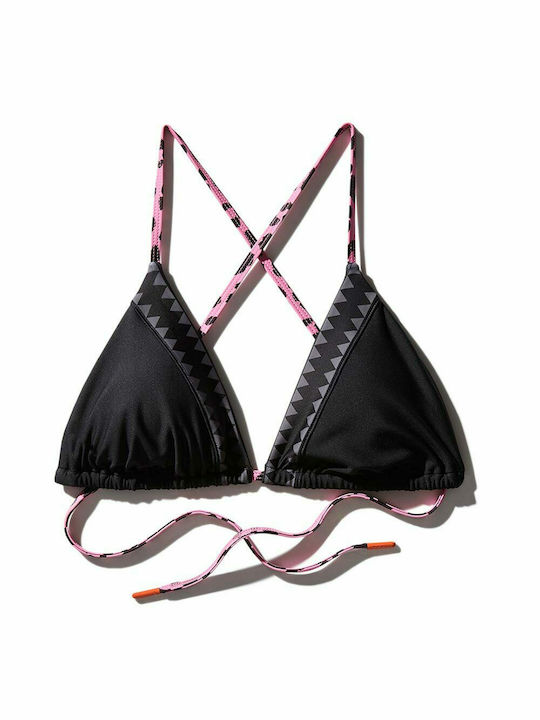 Sprayground Money Set Bikini Τριγωνάκι Με Ενίσχυση Brazil Μαύρο