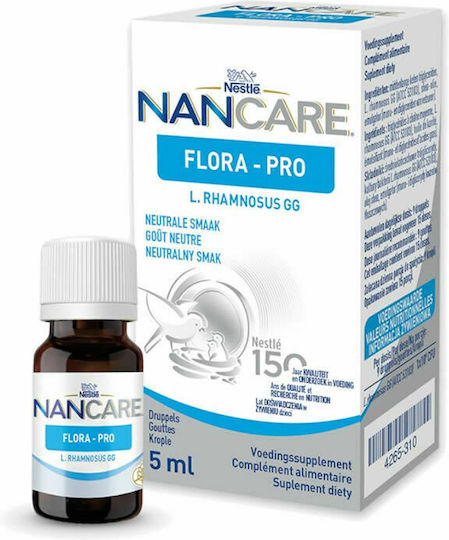 Nestle NanCare Flora Pro L. Rhaminosus GG Supliment Special Alimentar 5ml