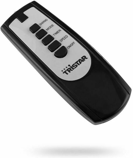 Tristar Ανεμιστήρας Πύργος 40W με Τηλεχειριστήριο Μαύρος