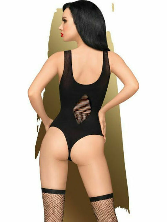 Penthouse Hotter Than Hell Teddy Sexy Κορμάκι Διχτυωτό Black