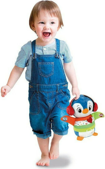 Baby Clementoni Ζωάκι Πιγκουίνος Χορευτούλης από Ύφασμα με Ήχους για 12+ Μηνών