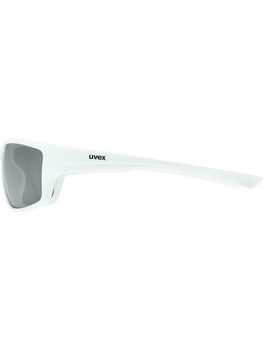 Uvex Sportstyle 230 Unisex Sunglasses with Plastic Frame White Mat S5320698816