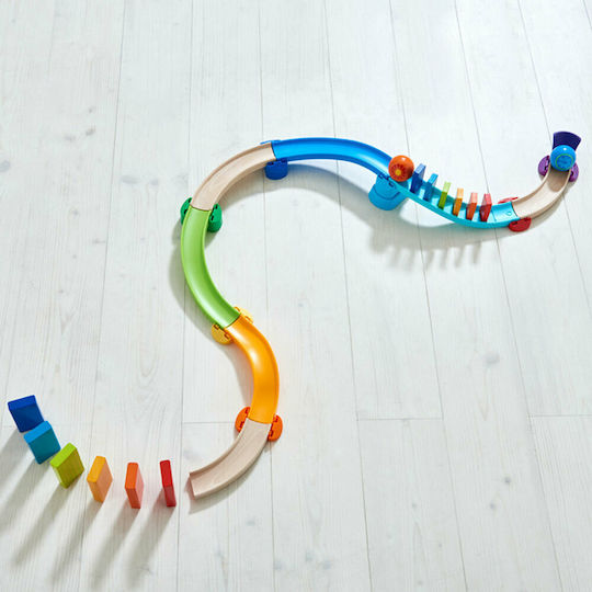 Haba Jucărie pentru Bebeluși Ball Track Kringel Domino pentru 36++ Luni