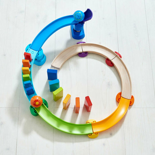 Haba Jucărie pentru Bebeluși Ball Track Kringel Domino pentru 36++ Luni