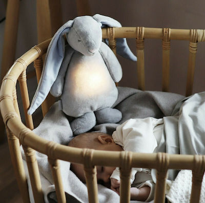 Moonie Sleep Toy The Humming Bunny Sky Moonie made of Fabric with White Noise and Light for 0++ Months