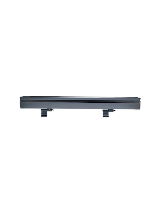 GloboStar GloboStar Außenstehlampe LED Wall Washer 9W mit Blauem Licht IP65 Grau