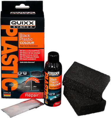 Quixx Plastic Colour Kit Reparator Autoturism Vopsea plastică Negru