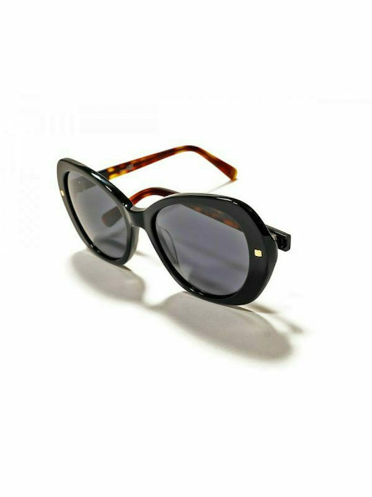 Mohiti Hot Shot Sunglasses Μαύρα with Acetate Frame & Black Lens Mohiti Hot Shot Sunglasses Μαύρα with Acetate Frame & Black Lens