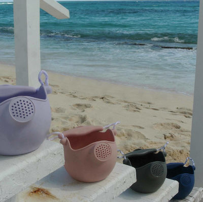 Scrunch Silicone Beach Watering Can Green