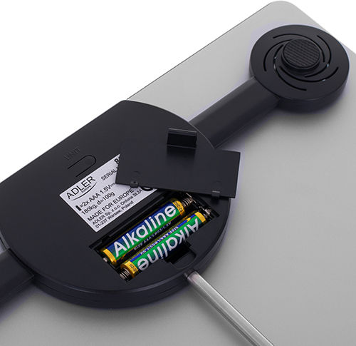 Adler Ψηφιακή Ζυγαριά 180kg Ασημί AD 8174