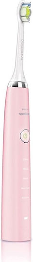 Philips Sonicare DiamondClean 9000 Electric Toothbrush with Timer and Travel Case Pink