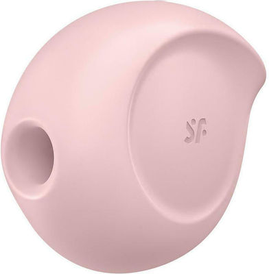 Satisfyer Sugar Rush Αναρροφητής Vagin cu Vibrații Stimulator de pulsuri de aer și vibrații Pink