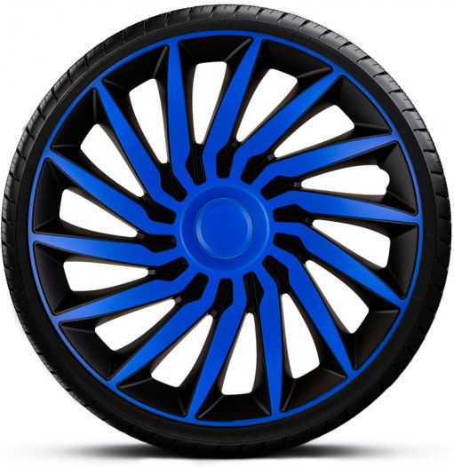 Autostyle Σετ Τάσια Αυτοκινήτου Kendo 4τμχ 13" Μαύρο/Μπλε
