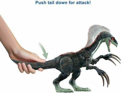 Action Figure Jurassic World Dinosaur Slashin Slasher with Sounds for 4+ Years