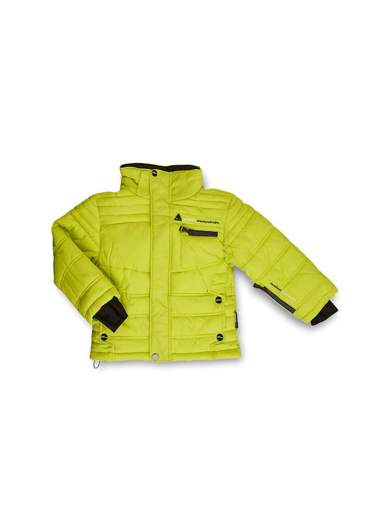 Peak Mountain - Children's Jacket Ecairop Yellow