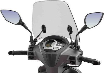 Puig Transparentes Visier Motorrad für Sym Symphony ST 125 2009 8179W