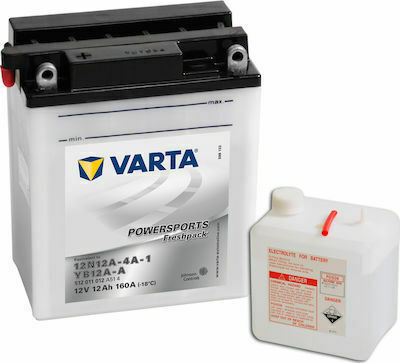 Varta Powersports Freshpack Отворен тип Мотоциклетна батерия YB14L-B2 190Спецификация с капацитет 14Ах