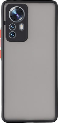 Lime Hardshell Camera Guard Back Cover Πλαστικό / Σιλικόνης Ανθεκτική Black with Red Keys (Xiaomi 12 Pro)