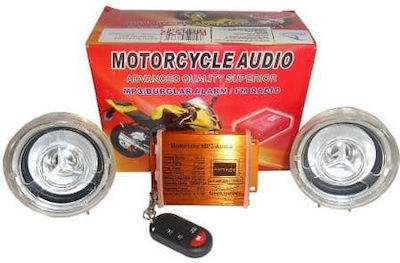 Alarma Alarmă pentru motocicletă Radio pentru motocicletă cu difuzoare și alarmă