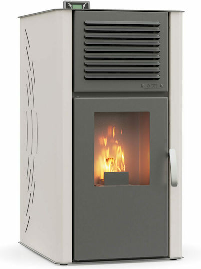 Thermogatz 33 GSP Idro 02.300.026 Σόμπα Pellet Καλοριφέρ 32.93kW Μπεζ