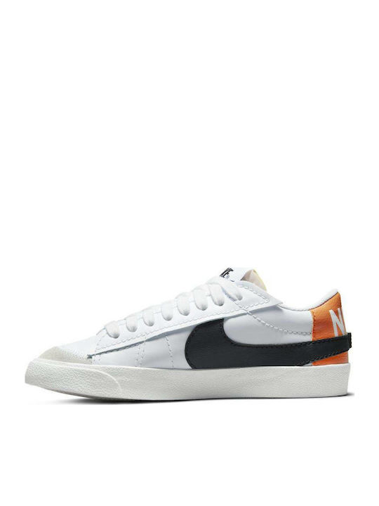 Blazer Low '77 Jumbo Sneakers White / Black Summit / Magma Orange