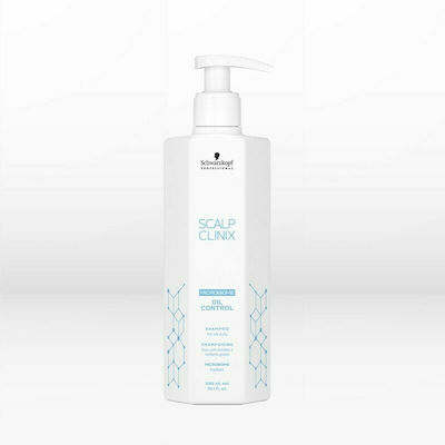 Schwarzkopf Scalp Clinix Oil Control Shampoos für Alle Haartypen 1x300ml