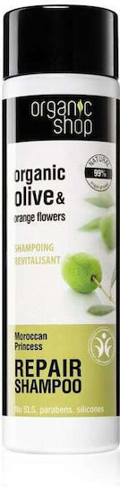 Natura Siberica Organic Olive & Orange Flowers Revival Shampoos Reconstruction/Nourishment & Hydration for All Hair Types 280ml