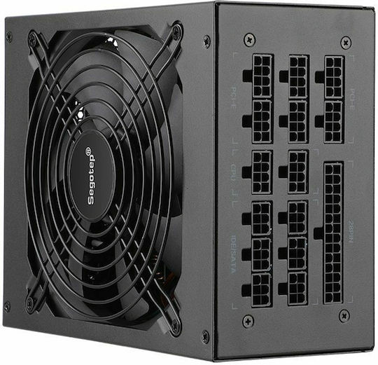 Segotep GM1000W Schwarz 1000W Vollständig modulares Netzteil 80 Plus Gold