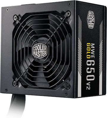 CoolerMaster MWE Gold 650 rev. 2.0 650W Τροφοδοτικό Υπολογιστή Full Wired 80 Plus Gold