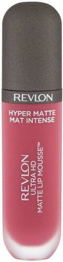 Revlon Ultra HD Matte Lip Mousse Υγρό Κραγιόν Matte 800 Dusty Rose 5.9ml