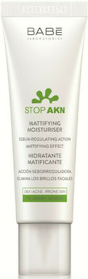 Babe Laboratorios Stop AKN Acne & Moisturizing Cream Suitable for Oily Skin 50ml