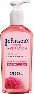 Johnson & Johnson Fresh Hydration Micellar Rose-Infused Cleansing Water 200ml