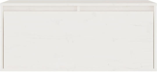 Kabinett Wand White 80x30x35cm