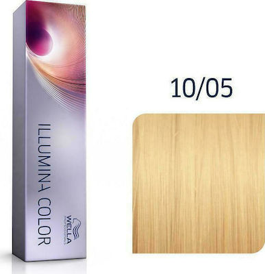 Wella Illumina Color 10/05 Κατάξανθο Φυσικό Μαονί 60ml